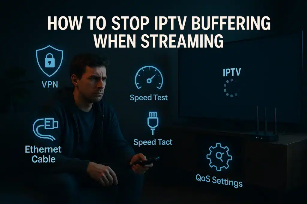 Miten pysäyttää IPTV-puskurointi suoratoiston aikana?