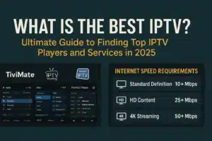Was ist das beste IPTV? Der ultimative Leitfaden für die Suche nach den besten IPTV-Playern und -Diensten im Jahr 2025