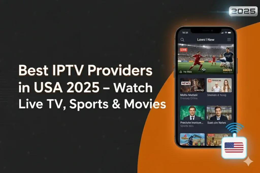 Beste IPTV-aanbieders in de VS 2025 - Live TV, Sport & Films kijken