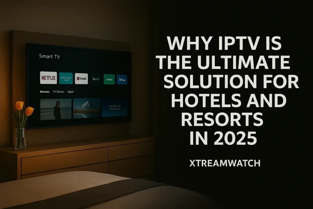 Waarom IPTV de ultieme oplossing is voor hotels en resorts in 2025